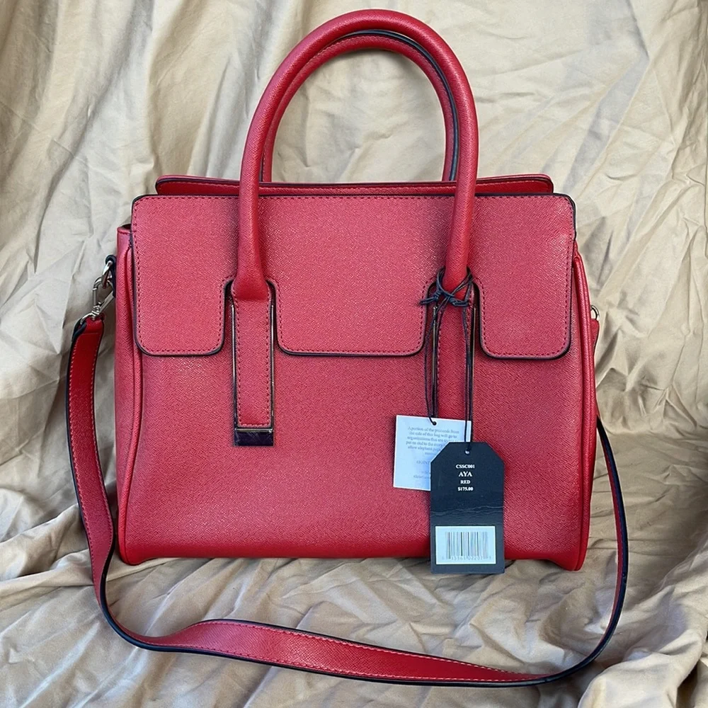 NWT Red Christian Siriano Bag - Picture 2 of 3